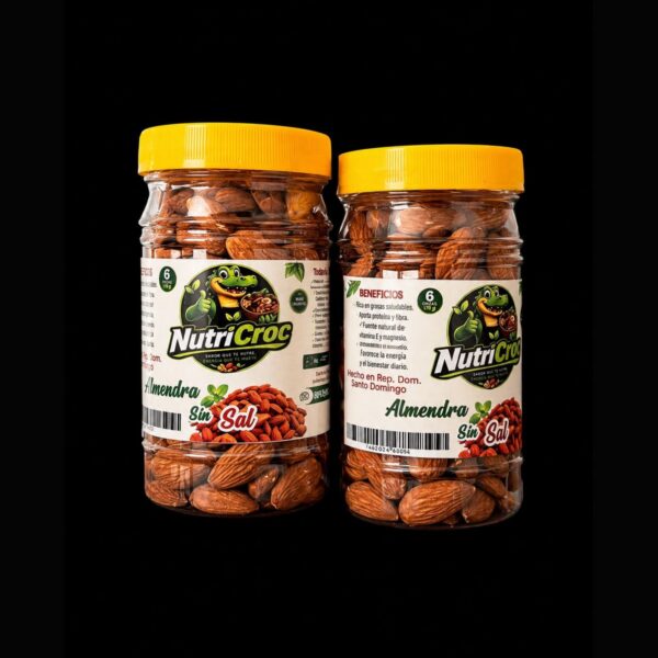 Almendra sin Sal 6 Oz.