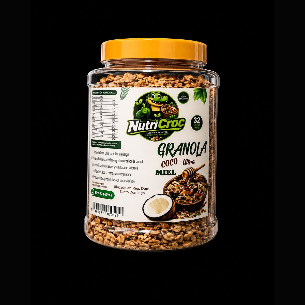 Granola Coco Miel Ultra - NutriCroc
